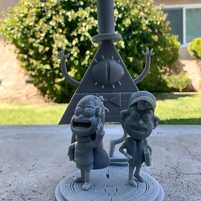 Gravity Falls Fan Art Sculpt