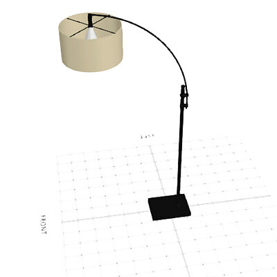 Lamp made with Selfcad