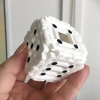 Polypanel 6 sided Dice