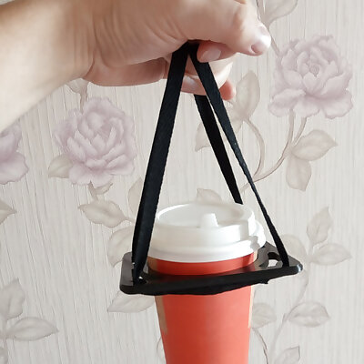 Cup holder with handles