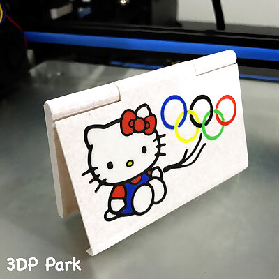 Business Card Case kitty olympic