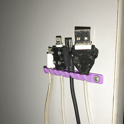 Cable holder phone