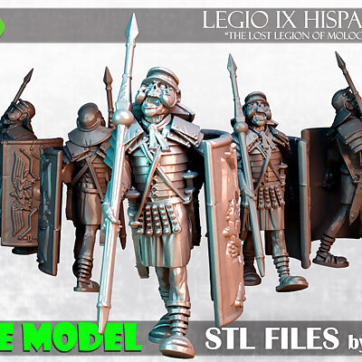 Cursed legionnaire marching  LEGIO IX HISPANA  Courtesy model