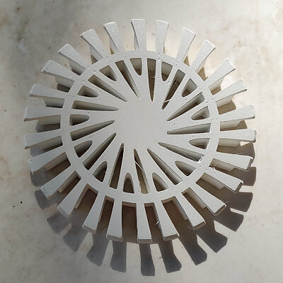 Coral Inspired Shower Drain Cover