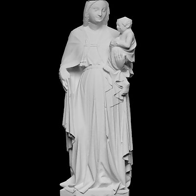 Standing Virgin with Child