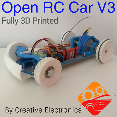 Open RC Car V3  Chassis