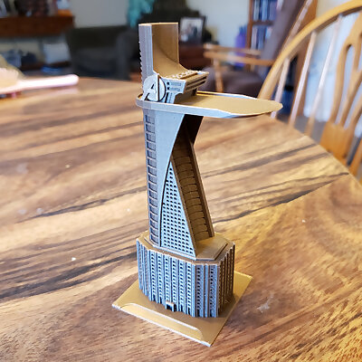 Avengers Tower for Small Scale Wargames