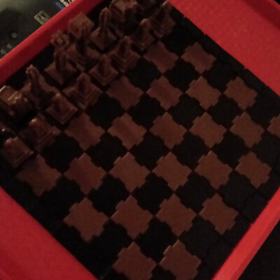 Interlocking Chess Board