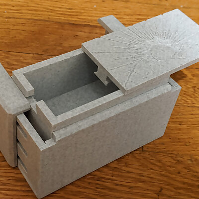 Puzzle Box  Easy to Print Hard to Solve V1