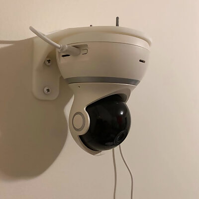 YI Dome Security Camera 1080p wall mount