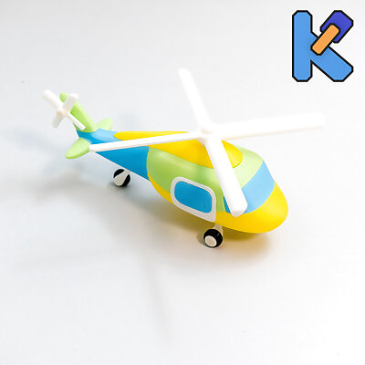 Helicopter Toy Puzzle
