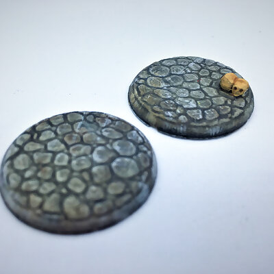 25mm cobblestone bases for tabletop wargaming like dnd