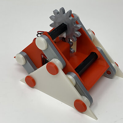 A 3D Printed Simple Walking Mechanism