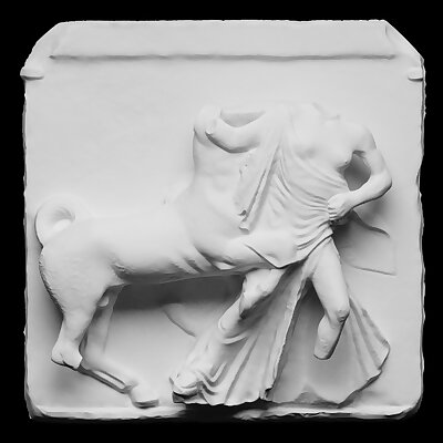 Centaur abducting a Lapith woman