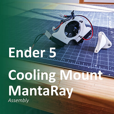 Manta Ray  Ender 5 Dual 4010 Cooling