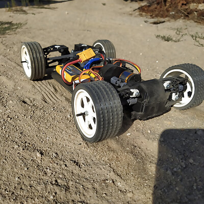 RC Truggy  Fully 3D printed RC car