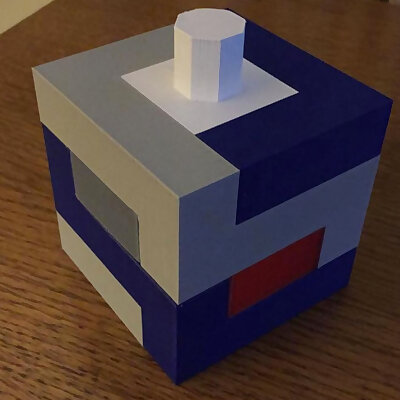 Interlocking Cube Puzzle