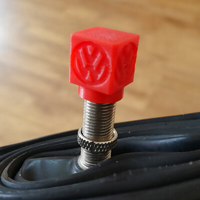 VW tyre valve cap