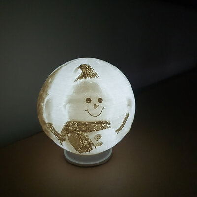 Snowman Globe