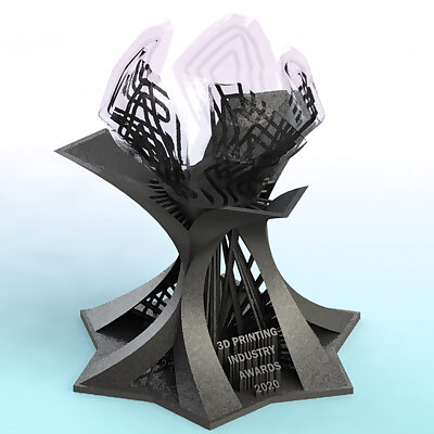2020 3D Printing Industry Awards Trophy