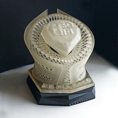 3DPI Awards Trophy 2020 Challenge  Crystal Wings Trophy