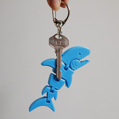 Tiny Shark Flexy Keychain