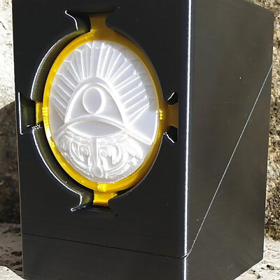 MTG Deckbox  Amulet Titan Themed