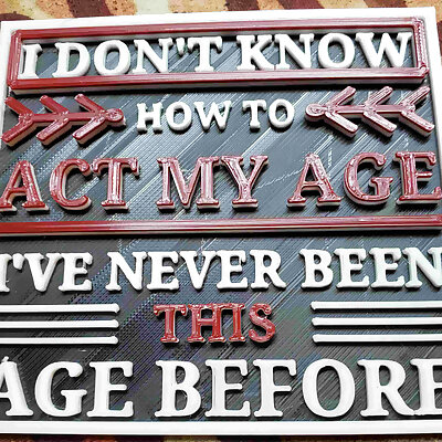 Act my age