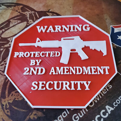 Protected by 2nd Amendment security