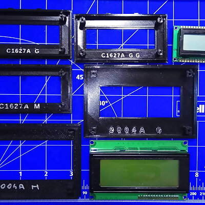 Universal Mounting Mask for LCD Modules