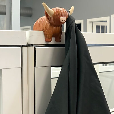 Coo Coat Hanger for Cubicle