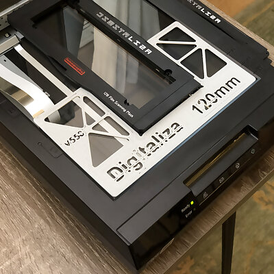 Adapter for Digitaliza Film Holder to Epson v500v550v600 Scanners