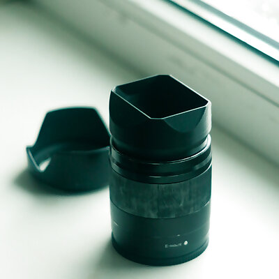 Lens hood for Sony 5018 OSS  short 25 mm