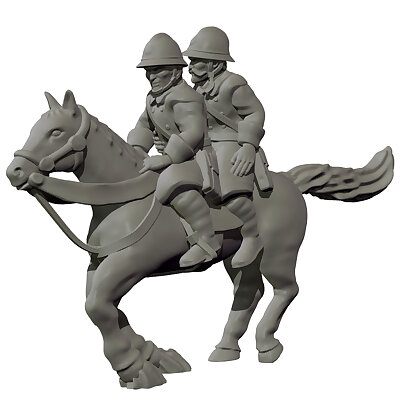 FREE TEST  French cavalry  28mm WWII Wargame