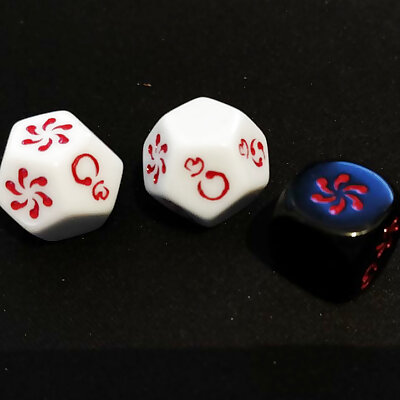 Legend of the Five Rings dices
