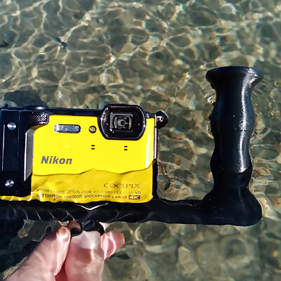 Underwater photography support