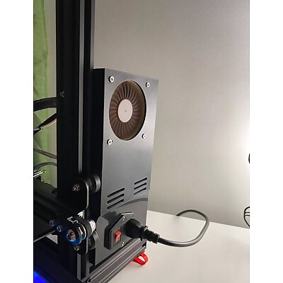 Ender 3 Pro  Meanwell PSU cover  80x25mm