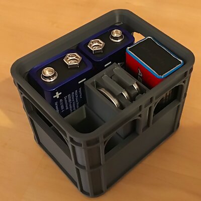 CR 2032 Battery Holder for beer crate 9V