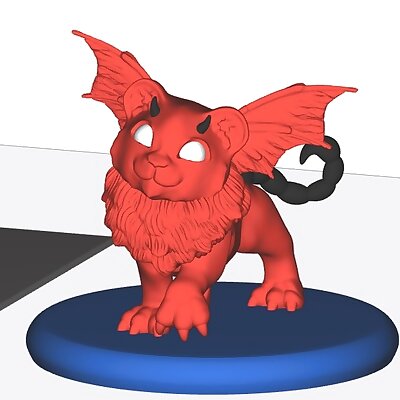 Baby Manticore Simple Base Coloured for Palette 23