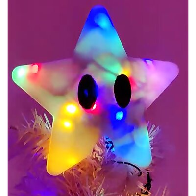 Power Star Tree Topper Hollow