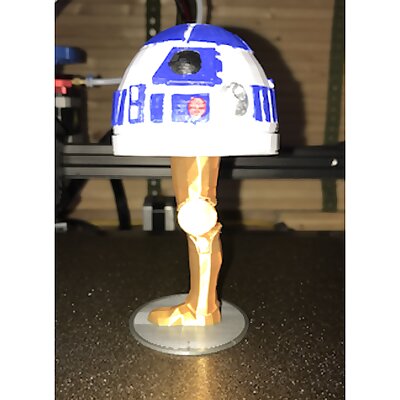 Christmas Story Star Wars Lamp