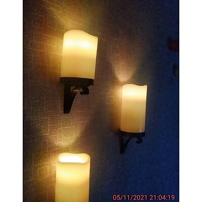 Wall Mount For IKEA LED Candles
