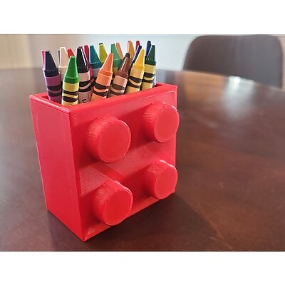 BuildingBlock Crayon  Pencil Box