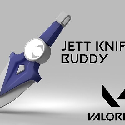 Valorant Jett Knife Buddy