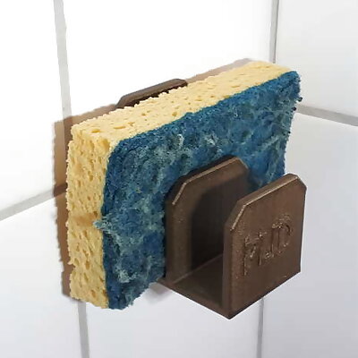 wall double sponges holder