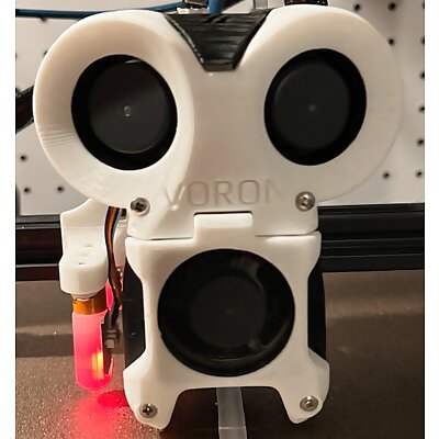 Swissburner Voron Afterburner for Micro Swiss Direct Drive Ender 3  5 Series with LoudOwl aka Stabby Mod