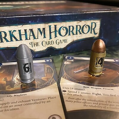 Spin Ammo Counter for Arkham Horror The Card Game