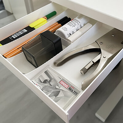 Underdesk Drawer  Reduced material  printing time