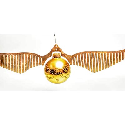 Golden snitch  goldener Schnatz Harry Potter christmas ball quidditch