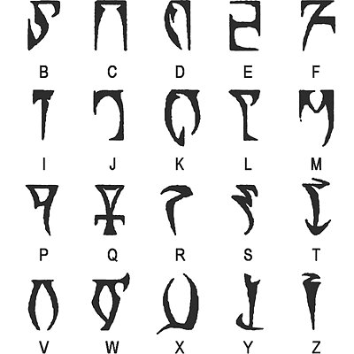 Skyrim Daedric Letters
